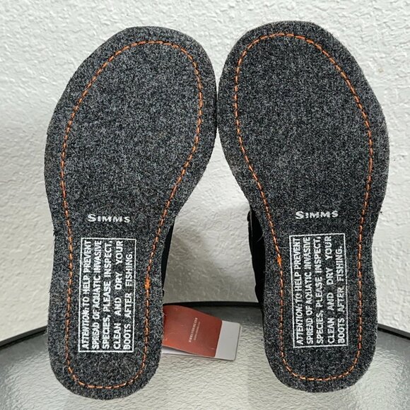 Simms Rock Creek Felt Bottom Wading Boots Men's/Boys Size US 6(EU 39) - Picture 10 of 12